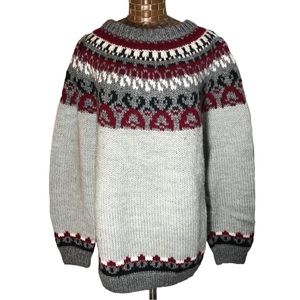 Vintage Oversized Handmade Freshman Sweater